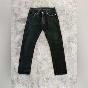 Levi's 511 slim, straight men's jeans black denim 30 x 30